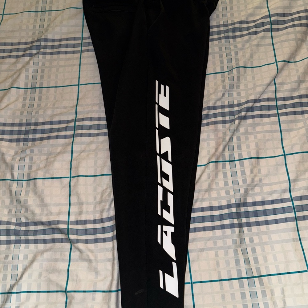 Authentic Lacoste Men Black joggers